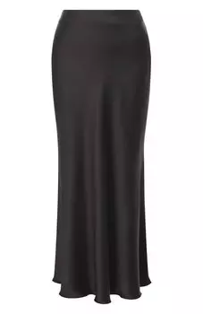 Атласная юбка Nanushka