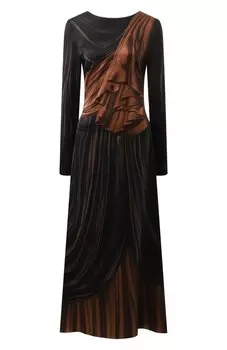 Атласное платье Akhmadullina