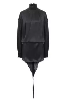 Атласное платье Ann Demeulemeester
