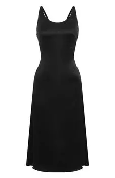Атласное платье Balenciaga
