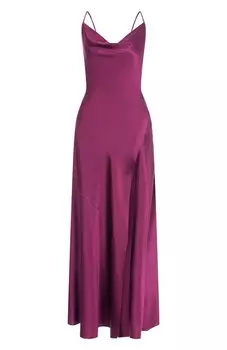 Атласное платье Daname