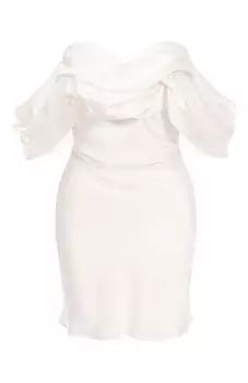 Атласное платье Giuseppe di Morabito