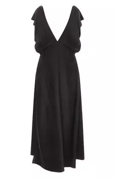 Атласное платье Jil Sander