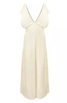 Атласное платье Jil Sander