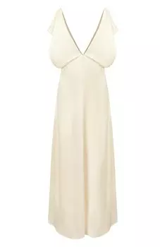 Атласное платье Jil Sander