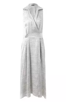 Атласное платье Kiton