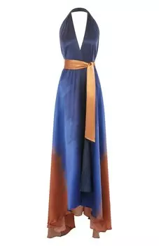 Атласное платье Kiton