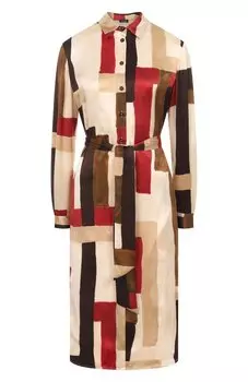 Атласное платье Kiton