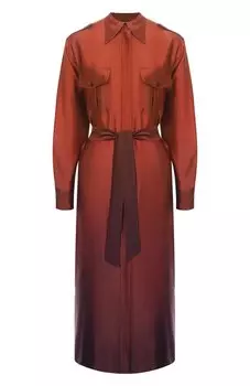 Атласное платье Kiton