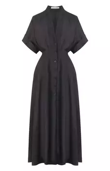 Атласное платье Philosophy di Lorenzo Serafini