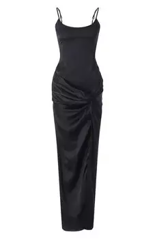 Атласное платье The Attico
