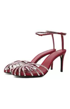 Атласные босоножки Penelope 80 Alevi Milano