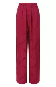 Атласные брюки Balenciaga