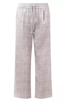 Атласные брюки Kiton