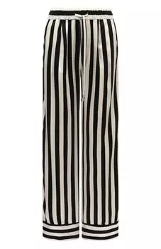 Атласные брюки Kiton