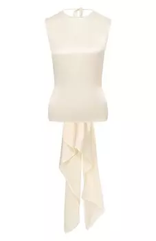 Атласный топ Helmut Lang