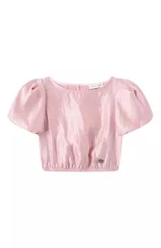 Атласный топ Monnalisa