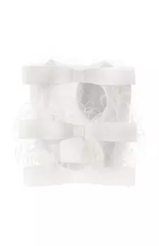 Атласный топ с отделкой перьями Vivetta