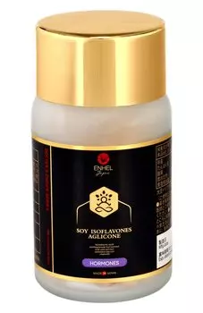 БАД к пище "Изофлавоны сои Агликон Гормональный баланс" (180шт.) Enhel beauty