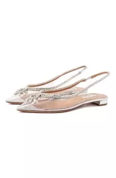 Балетки Seduction Crystal Aquazzura