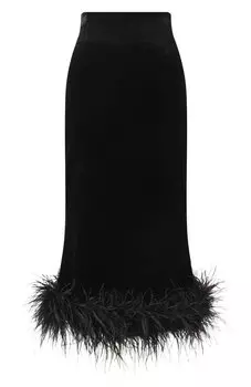 Бархатная юбка ALine
