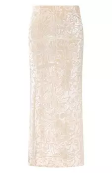 Бархатная юбка Jil Sander