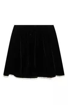 Бархатная юбка N21