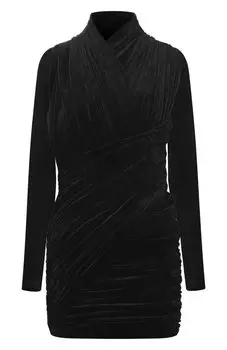Бархатное платье Balenciaga