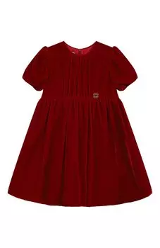 Бархатное платье Elie Saab junior