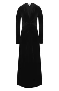 Бархатное платье Ganni
