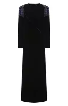 Бархатное платье Giorgio Armani