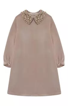 Бархатное платье Il Gufo