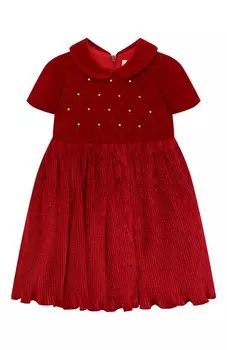 Бархатное платье Monnalisa