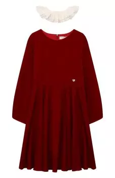 Бархатное платье Monnalisa