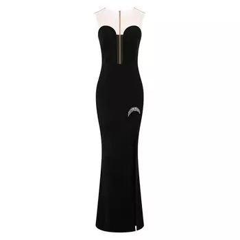 Бархатное платье YANINA