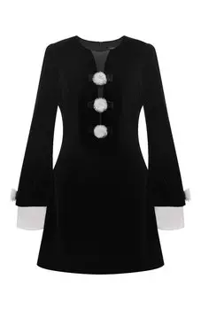 Бархатное платье YANINA