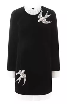 Бархатное платье YANINA