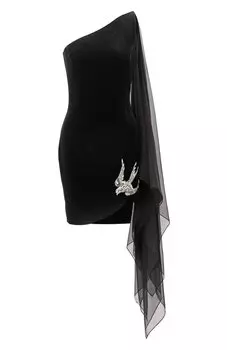 Бархатное платье YANINA