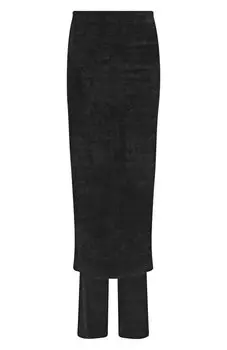 Бархатные брюки Alaia