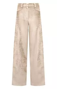 Бархатные брюки Brunello Cucinelli