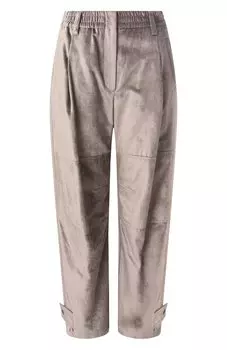 Бархатные брюки Brunello Cucinelli