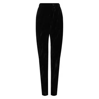 Бархатные брюки Saint Laurent