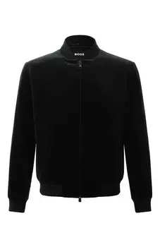 Бархатный бомбер BOSS