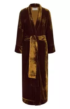 Бархатный халат ASCENO