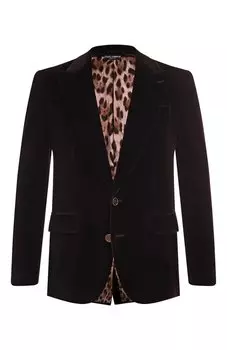 Бархатный смокинг Dolce & Gabbana