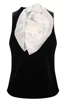 Бархатный топ Emporio Armani