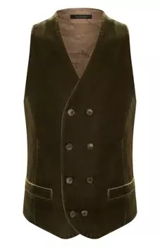 Бархатный жилет Giorgio Armani