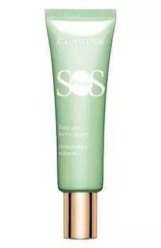 База под макияж, корректирующая покраснения SOS Primer (30ml) Clarins