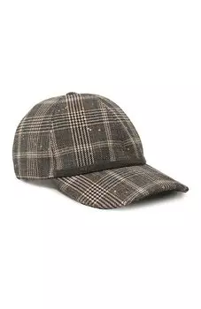 Бейсболка из шерсти и хлопка Brunello Cucinelli