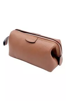 Бежевая косметичка на молнии Truefitt and Hill